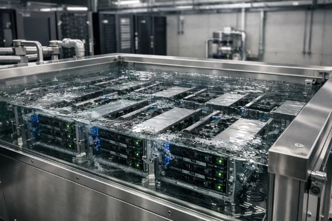 Where Silicone Heat Transfer Fluids Are Used in Data Centers