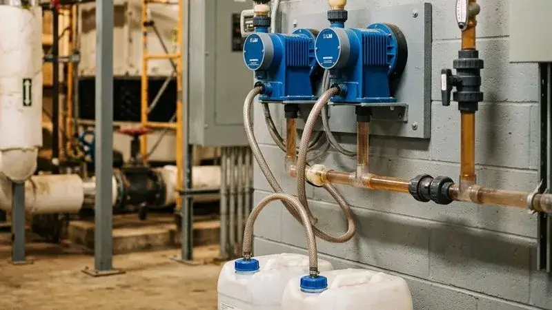 Industrial water treatment facility