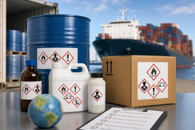 GHS Labeling Requirements for Imported Industrial Chemicals